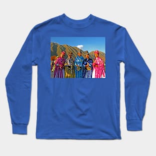 Ladies of Urubamba. Peru Long Sleeve T-Shirt